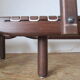 Sofa modular 70's table low seat/bed