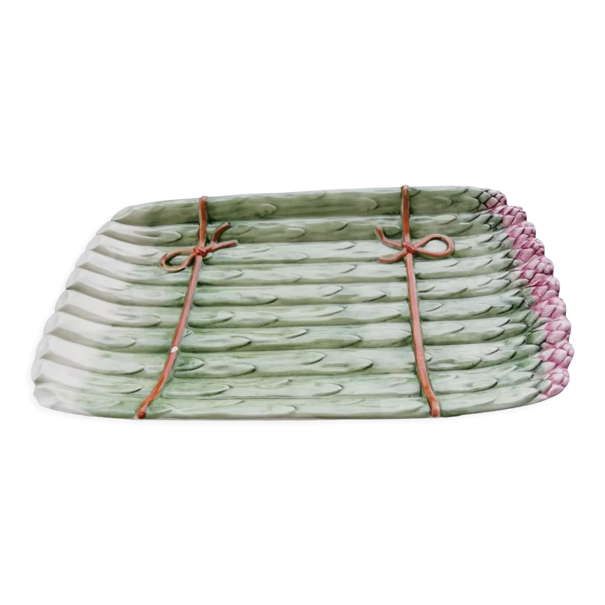 Asparagus dish in slurry