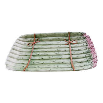 Asparagus dish in slurry