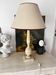 Lampe ancienne pied marbre