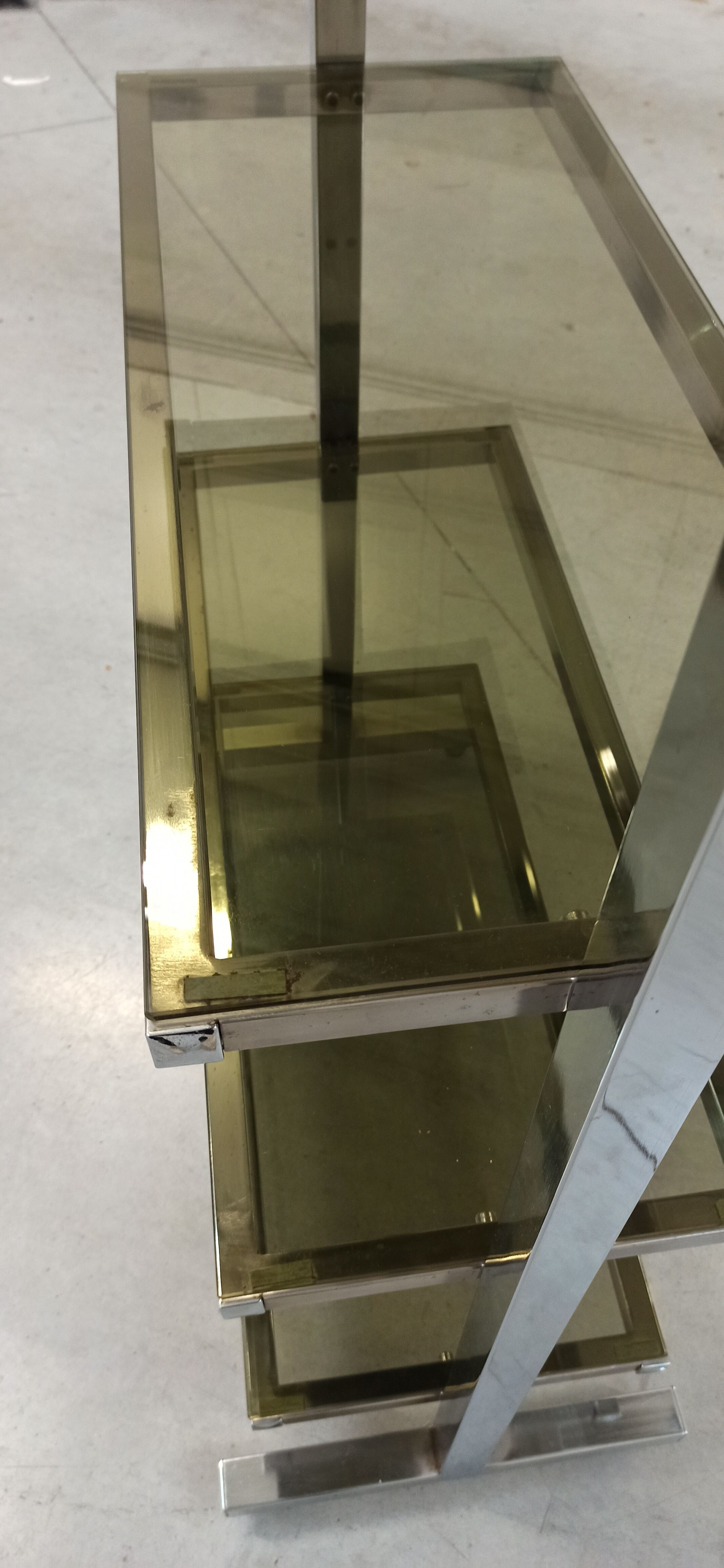 Vintage hifi shelf 70's