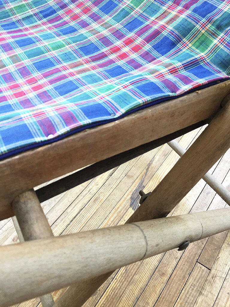 Colonial garden folding chair