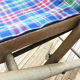 Colonial garden folding chair