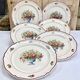 6 old flat plates model Floralia Villeroy & Boch