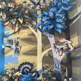 Tapestry Hanging "The Forest" signed Robert Debiève