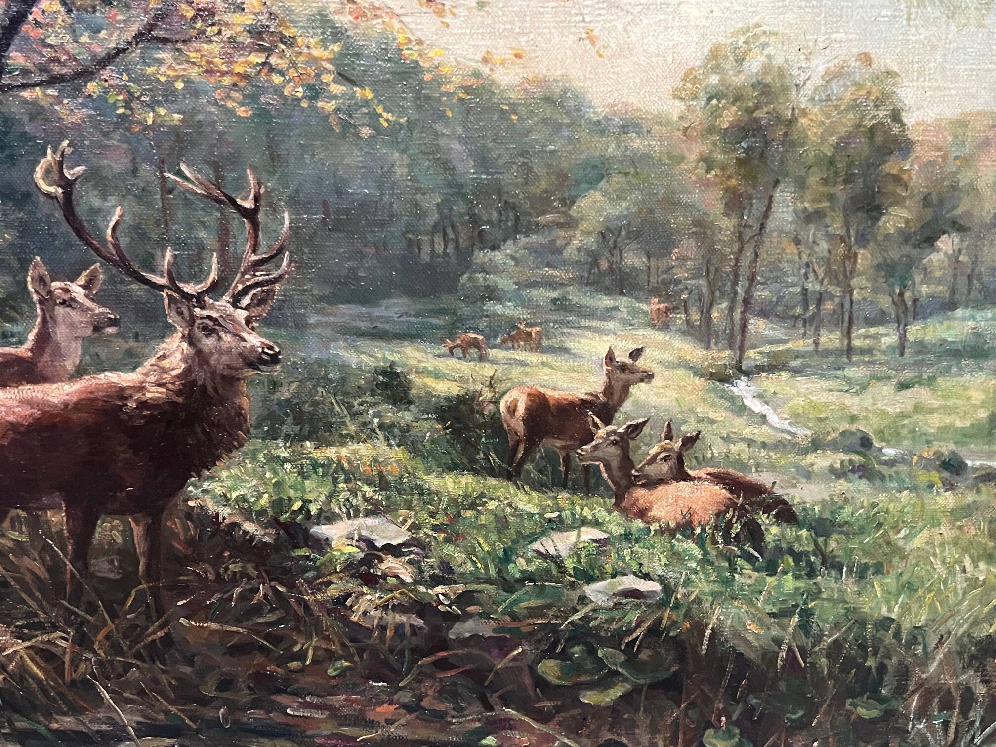 The painting "Deer".