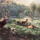 The painting "Deer".