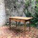 Table de ferme vintage