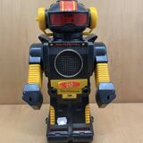 Yellow and blue space robot