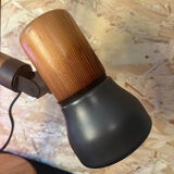 Lampe de bureau en bois année 60/70 Temde