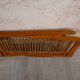 Children's lounger wooden deckchair and vintage foldable bamboo