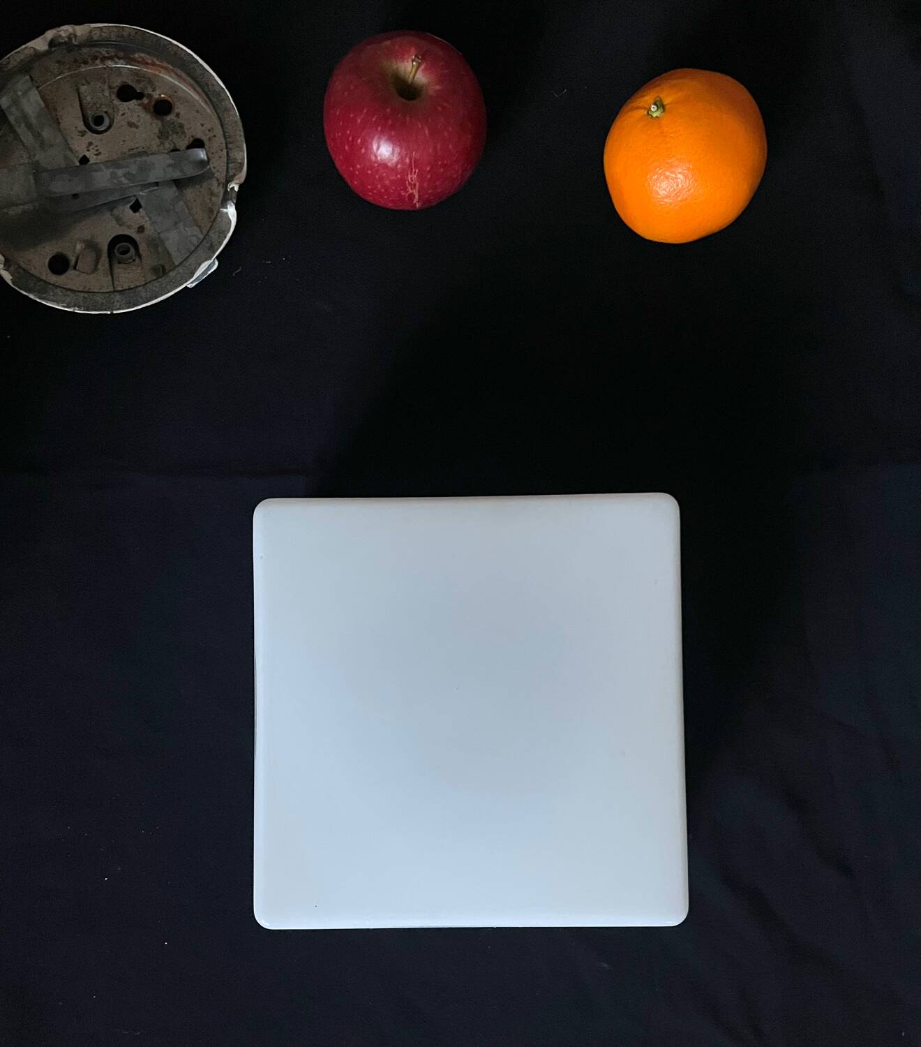 Opaline square perfect wall light or ceiling light