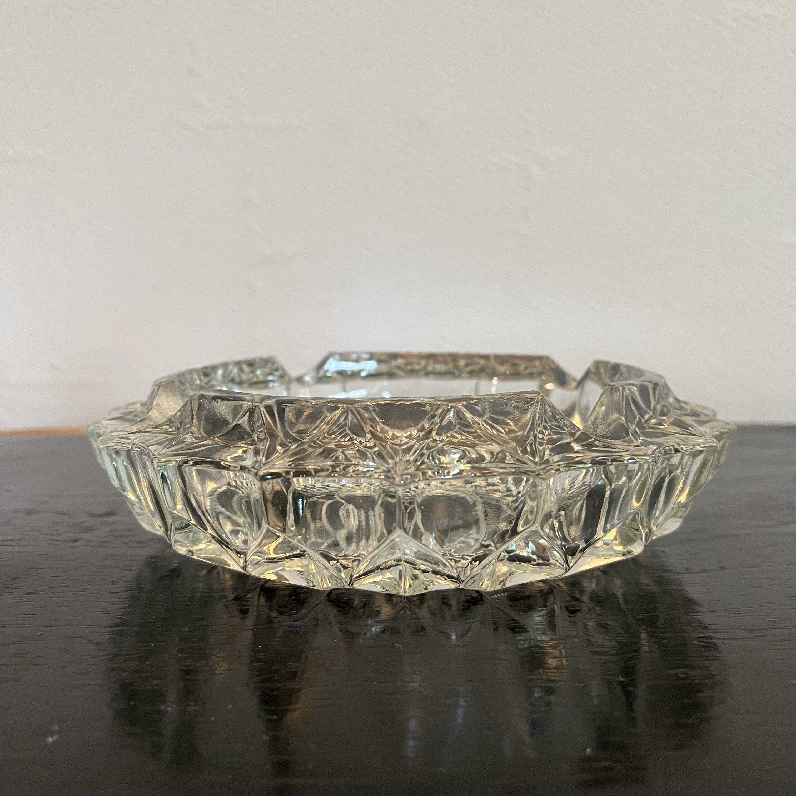 Crystal ashtray