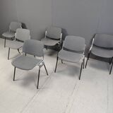 Vintage Dsc 106 Side Chairs By Giancarlo Piretti For Castelli, Set Of 6