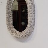 60-year rattan mirror