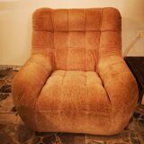 Vintage velvet armchair