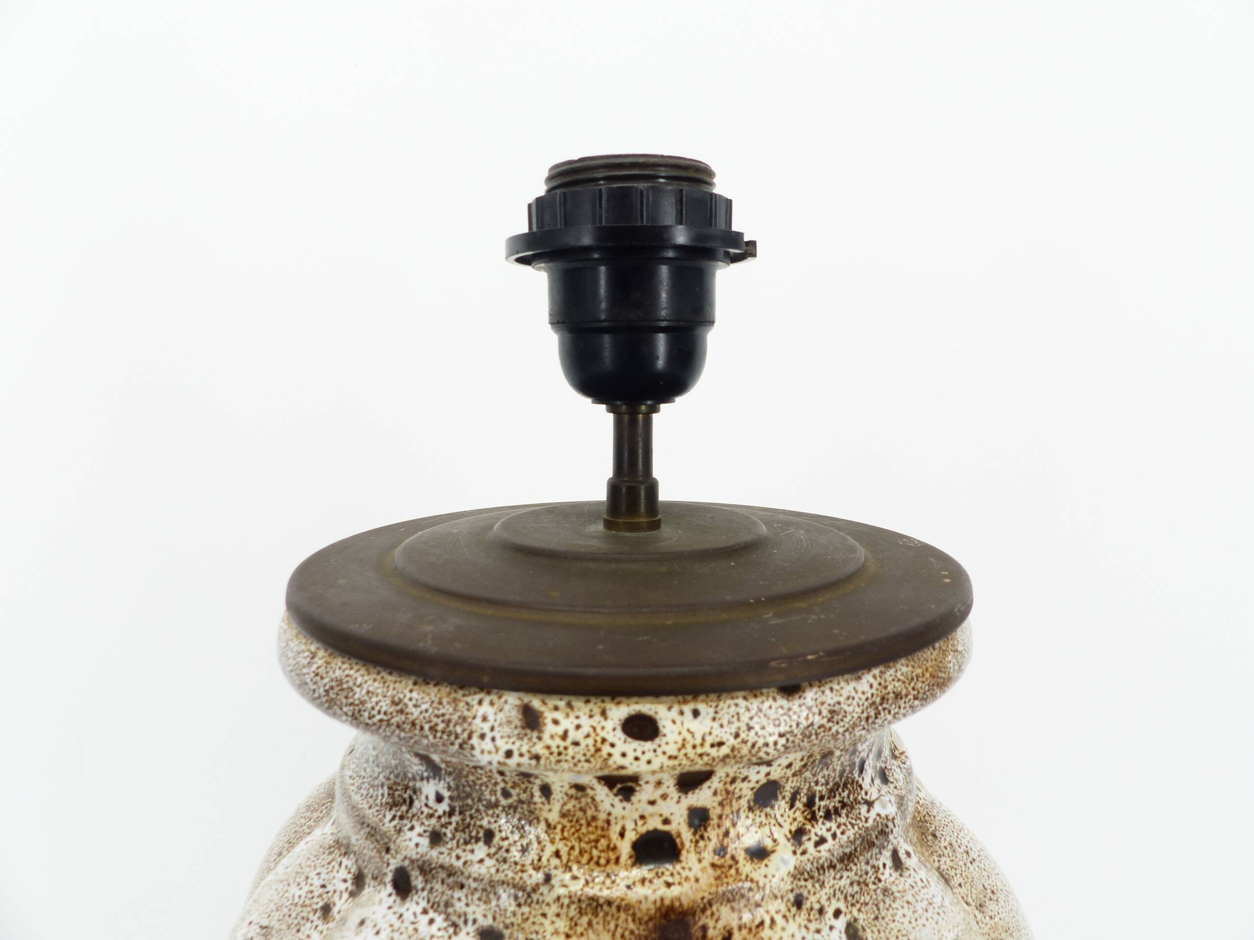 Lampe en céramique fat lava West Germany 1970 – Scheurich 292-34