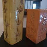 Pair of Raymonde Leduc vases