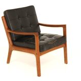 Vintage armchair "Senator", France & Son, Ole Wanscher, 1950