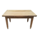 Oak farmhouse table