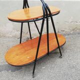 Service vintage oval trays