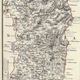 Map of Italy (Southern Sheet) circa 1869 Keith Johnston Royal Atlas