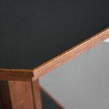 Antique octagonal oak table, 1920s