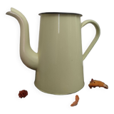 Cafetière en tôle émaillée jaune
Vintage