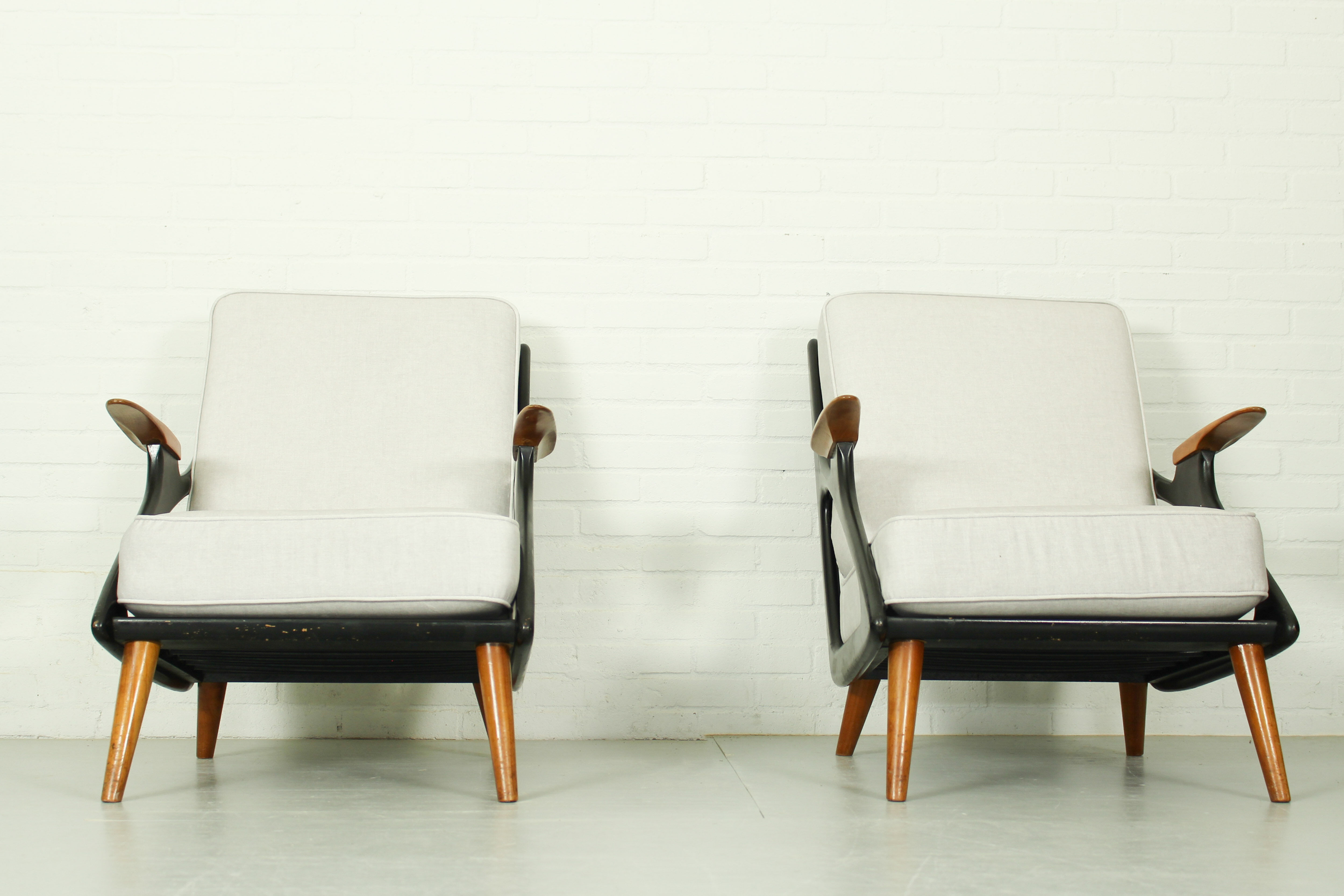 Living Room Set by Spruij Holland, 1954, Set of 3