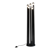 Restored Bauhaus Floor Lamp, Unusual Design, Chrome, New Electrification, France, 1950s