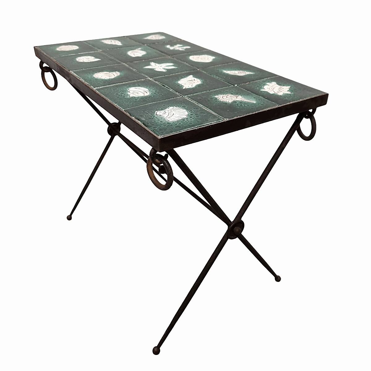 Unique Design Side Table By Paul Pouchol And Jacques Adnet, Between 1935-55