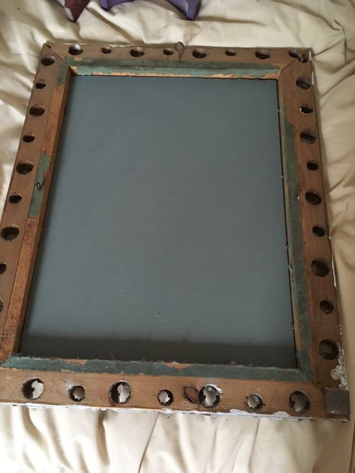 Baroque mirror 43x54cm