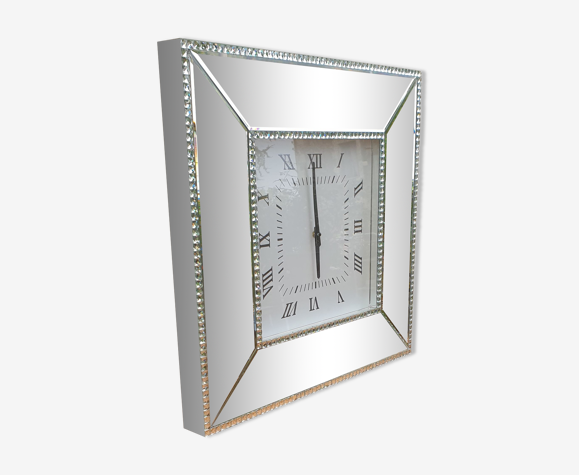 Large Mirror Wall Clock Selency - Oversized Black Mirror Wall Clock Large Mirror Wall Clock Selency - Oversized Black Mirror Wall Clock