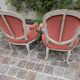 Paire de fauteuils d'époque Louis XV