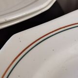 Set of dessert plates St Amans model IRMA