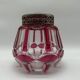Art Deco flower holder in crystal from Val Saint-Lambert