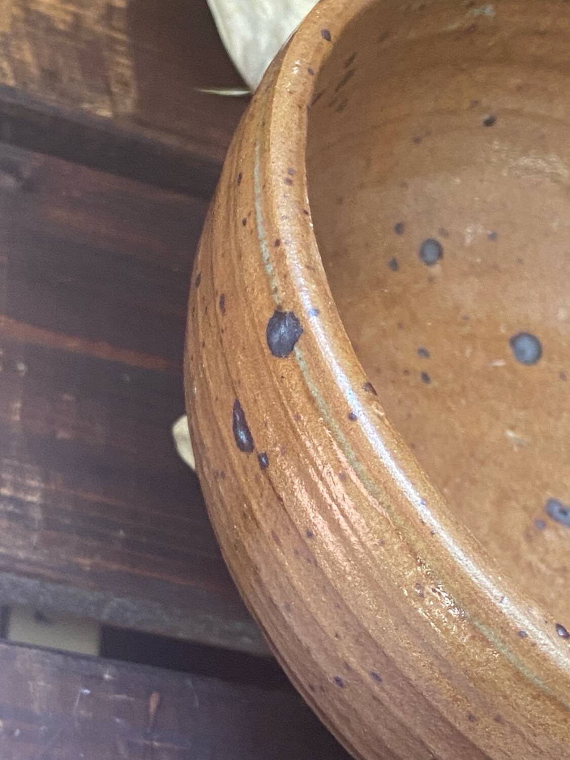 Vallauris Pyrite Stoneware Bowl and Mugs