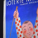 1939 National Lottery Poster "Grand Prix"