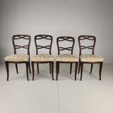 Set of four Black Forest dining chairs by Horrix