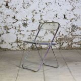 Folded chair by Giancarlo Piretti for Anonima Castelli, 1970