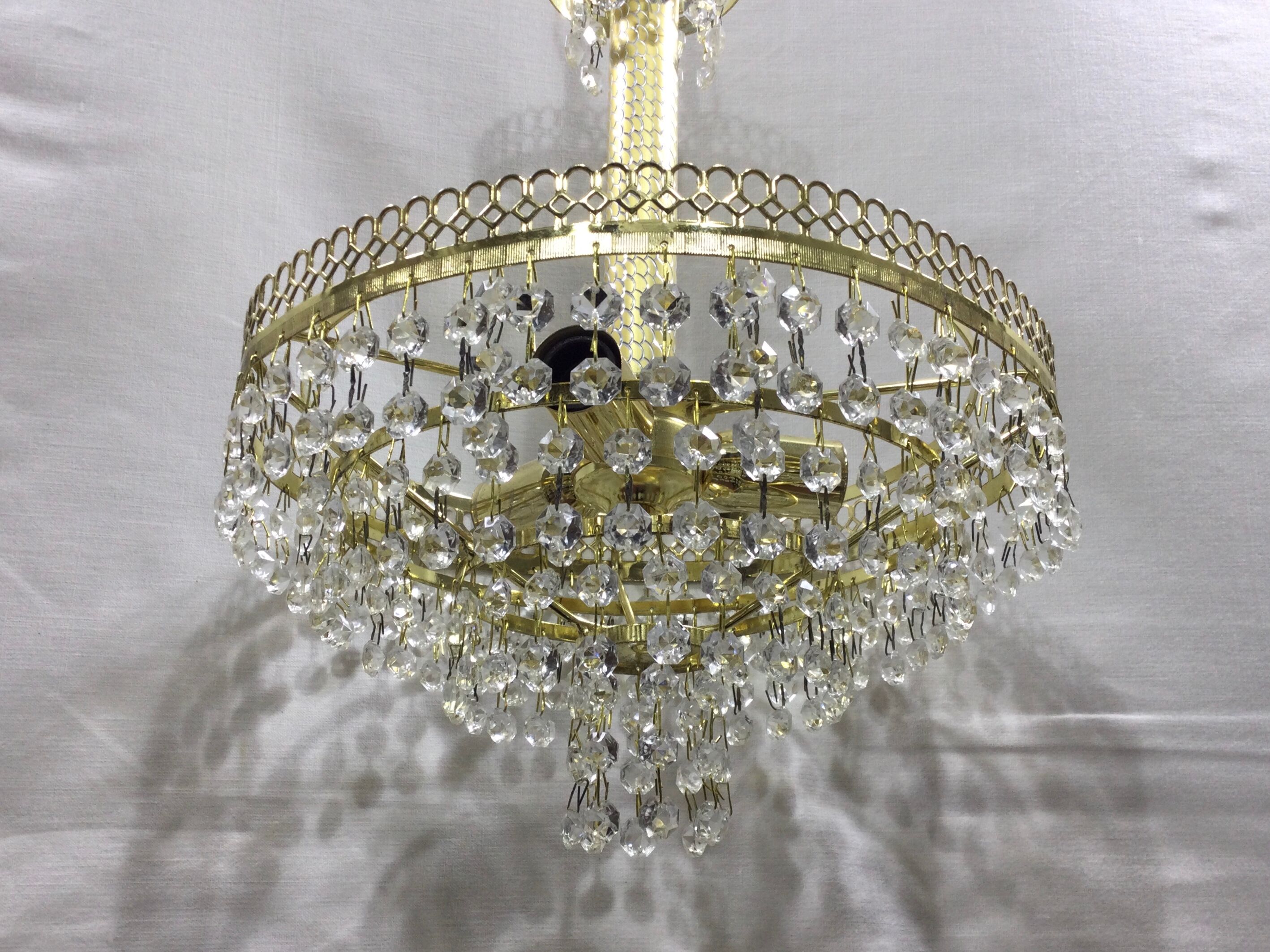 Round luster 3 stamped lights