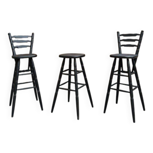 Suite de 3 tabourets - bar