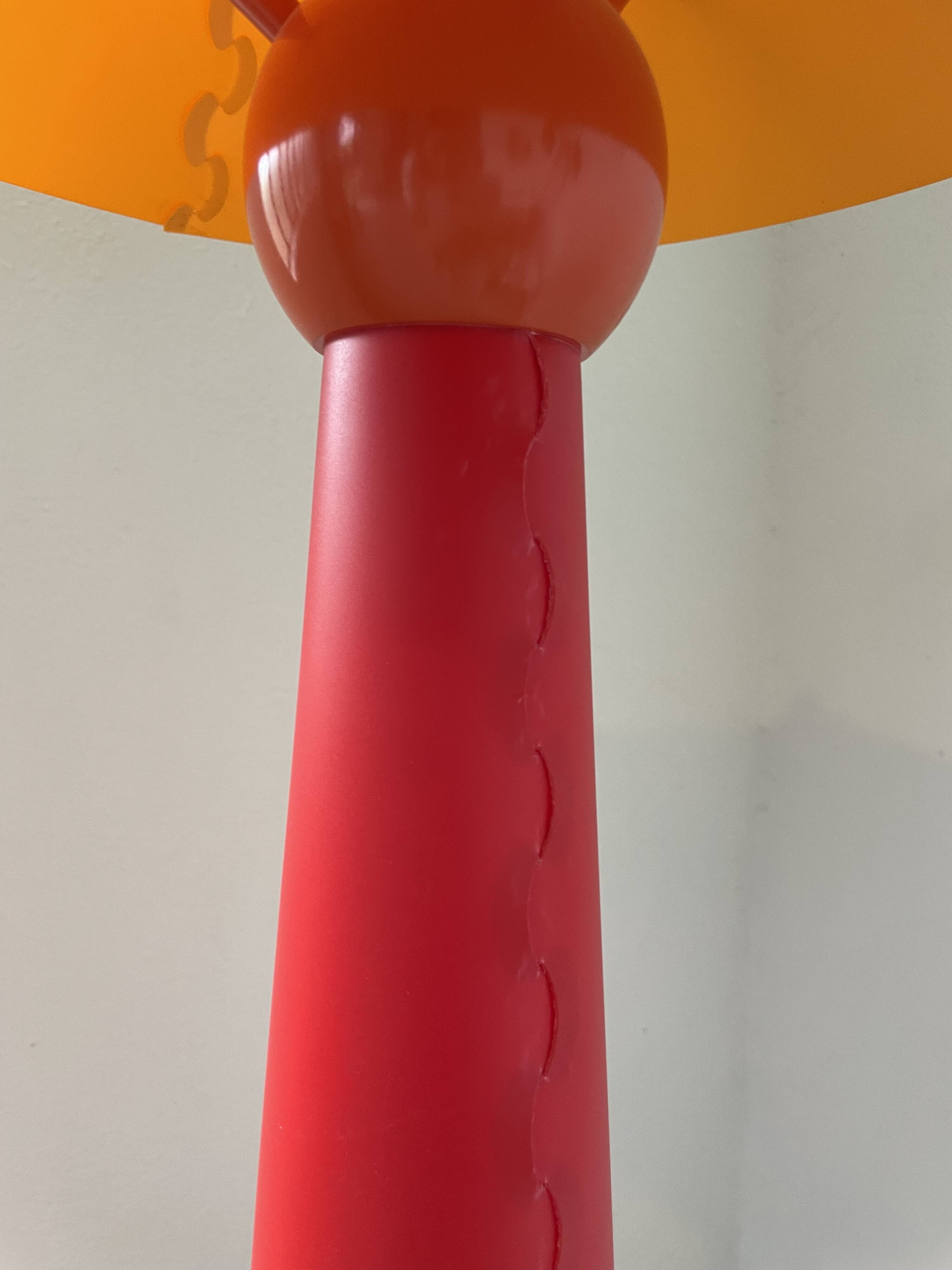 Red pop lamp from the 80s.