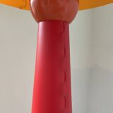 80s pop red floor lamp