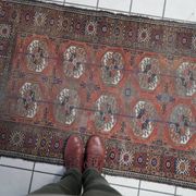 Tapis afghan Baluch vintage fait main 93 cm x 164 cm années 1920