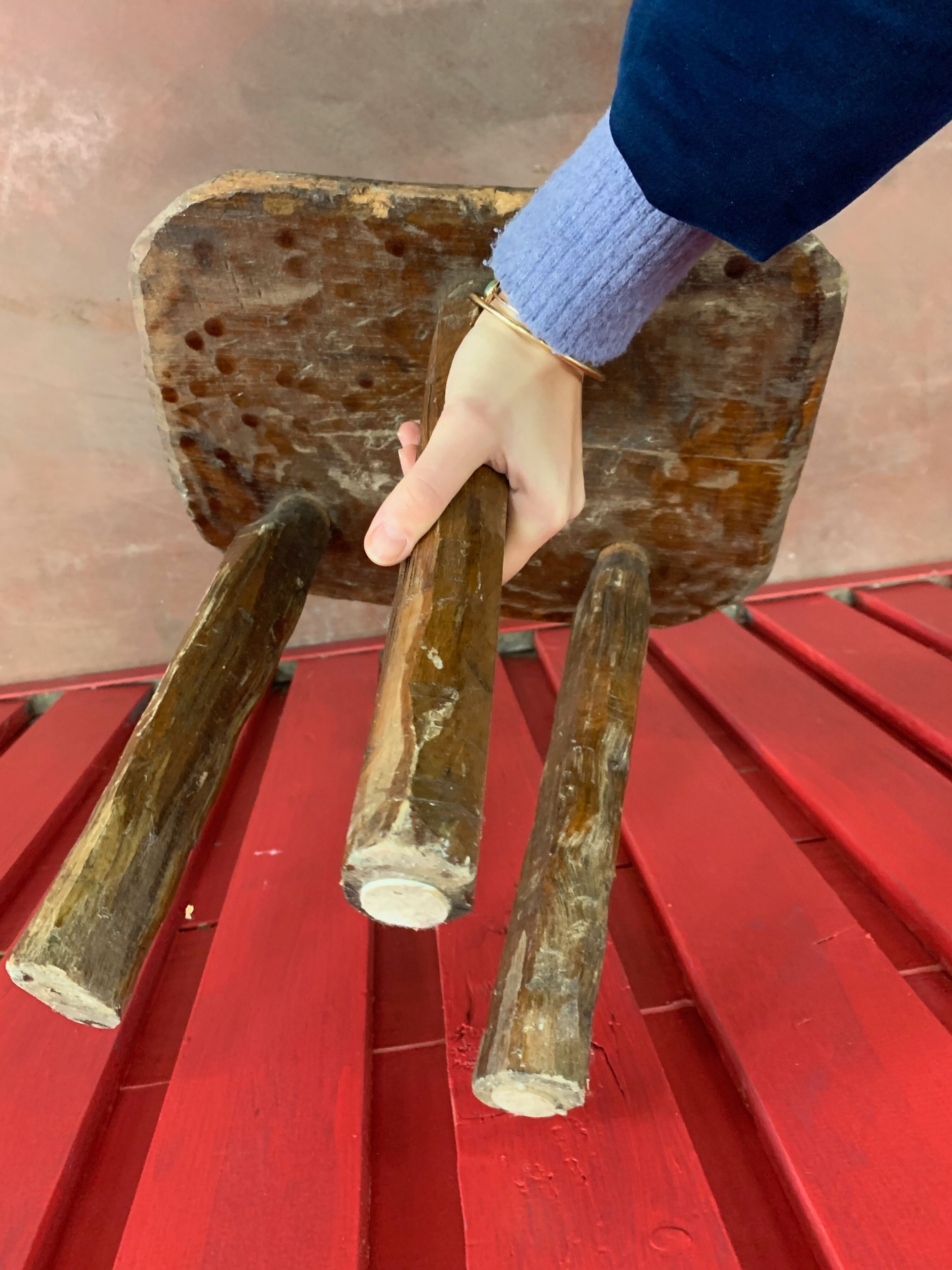 Milking tabouret, Savoy