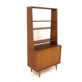 Scandinavian teak bookcase, Sweden, 1960