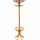 Antique curved wood parrot coat rack bistro style