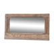 Entrance mirror Weathered air-gummed wood frame