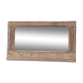 Entrance mirror Weathered air-gummed wood frame